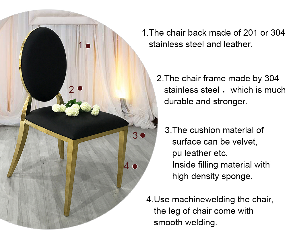 Steel Wedding Banquet Chair