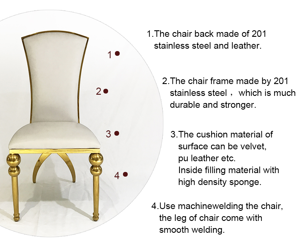 Stainless Steel Royal Chair