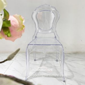 Acrylic Transparent PP Resin Outdoor Event Hotel Wedding Chair