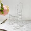 Stackable plastic event dining acrylic chair - Image 3