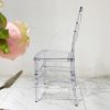 Acrylic Transparent Resin Outdoor Wedding Event Crystal Bamboo Chair - Image 4