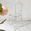 Stackable plastic event dining acrylic chair - Image 5