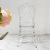 Stackable plastic event dining acrylic chair - Image 6