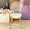 Wedding event use clear acrylic backrest remote control luminous led chair - Image 6