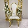 Wholesale Indian Royal Plate Stainless Steel Wedding Chair