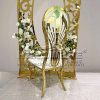 Plate Stainless Steel Wedding Chair