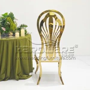 Plate Stainless Steel Wedding Chair
