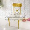 Stainless Steel Rococo Chair