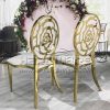 Rose Back Stacking Event Chair