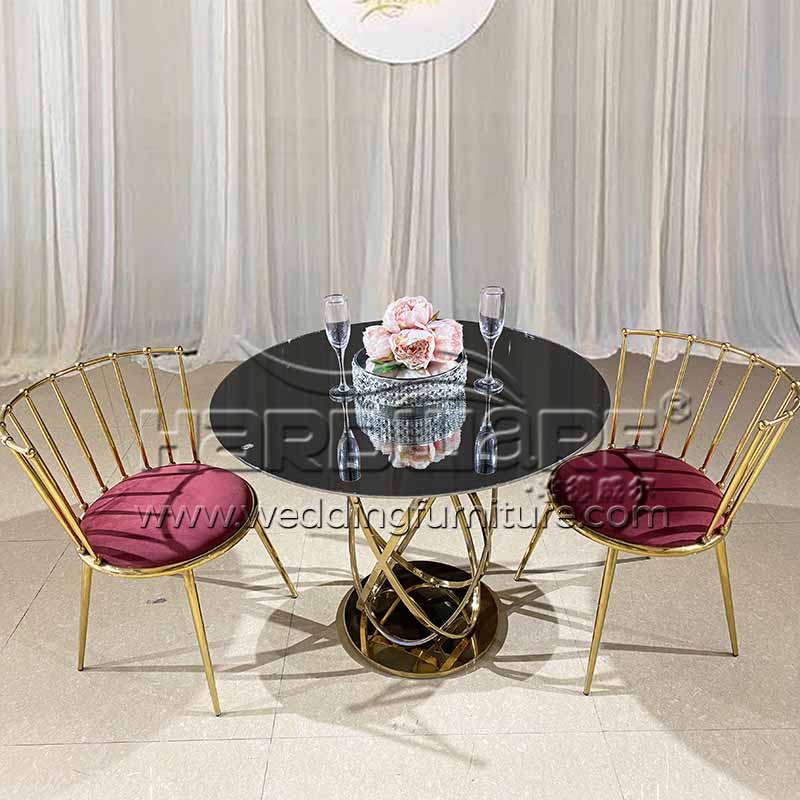 Fabric Seat Royal Wedding Chair