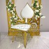 White Leather Dining Chair