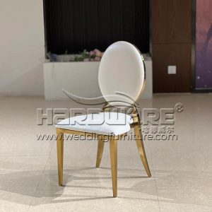 White Louis Chair