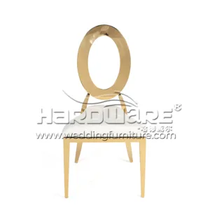 Gold Stackable Wedding Chair