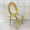 Gold Stackable Wedding Chair