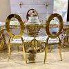 Gold Stackable Wedding Chair