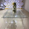 Clear Crystal Acrylic Wedding Table