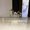Clear Crystal Acrylic Wedding Table