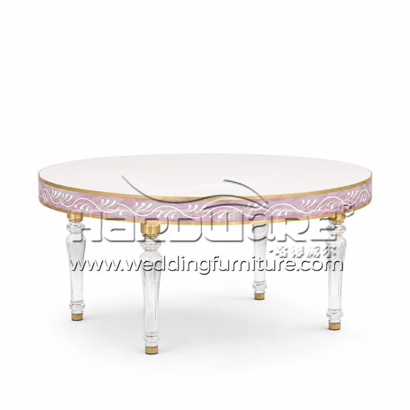 Acrylic Hotel Lobby Table