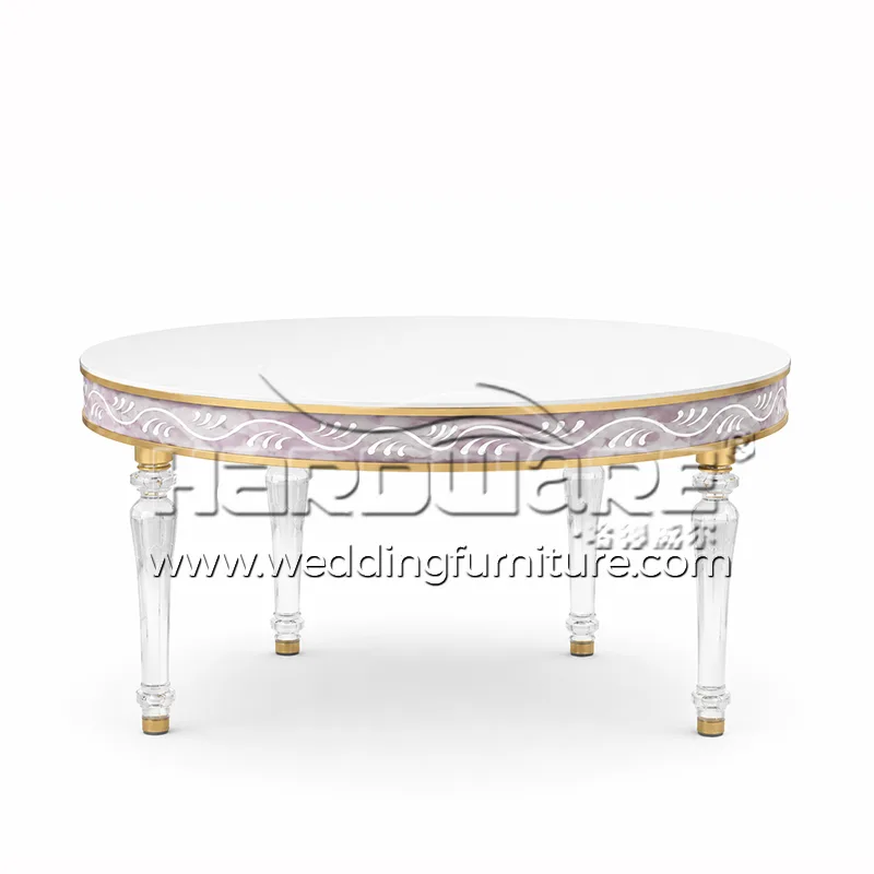 Acrylic Hotel Lobby Table