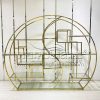 Stainless Steel Frame Bar Display Wine Rack