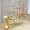 Newest Design Modern Metal Wine Bar Back