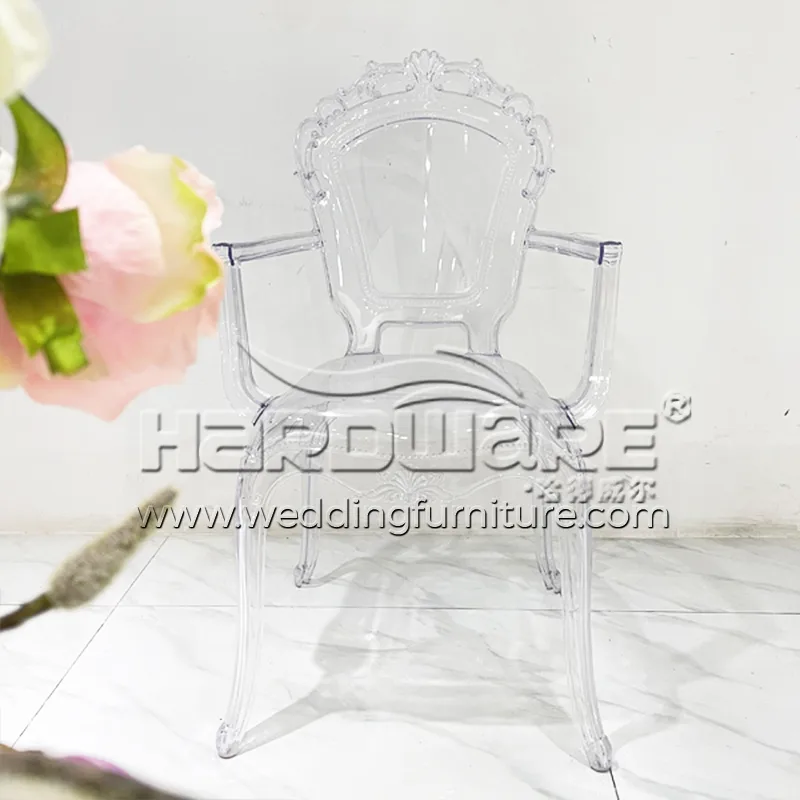 Clear Transparent Plastic Chair