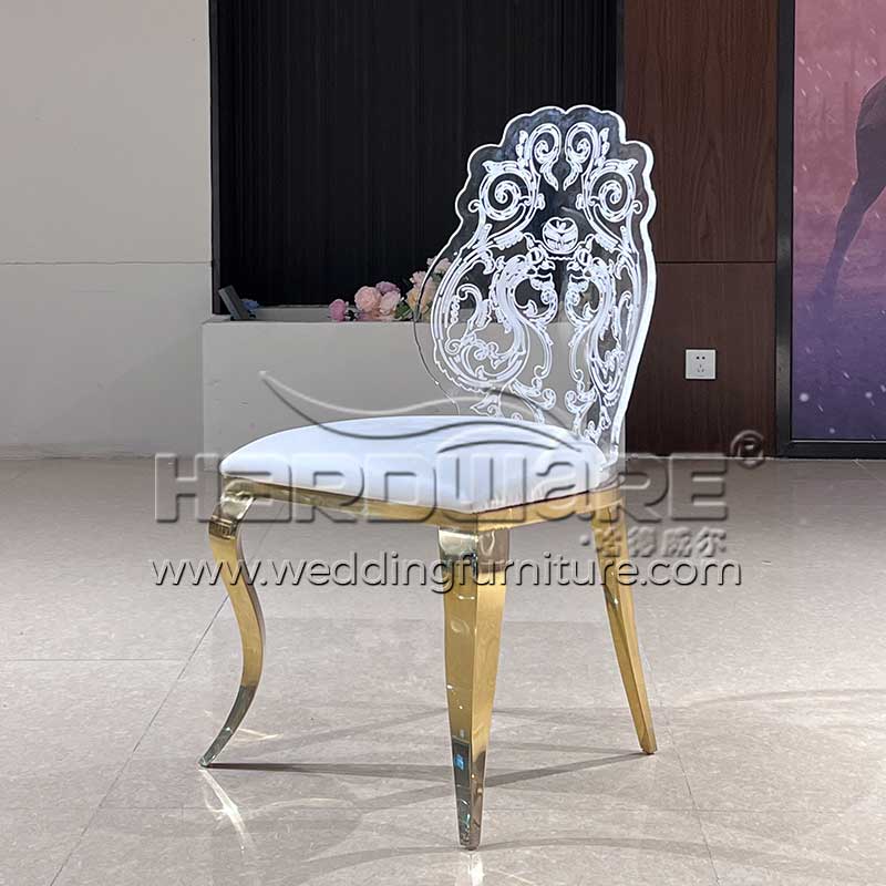 Clear Acrylic Chair Wedding
