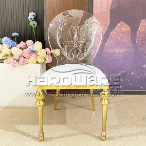 Transparent Clear Acrylic Dining Chair