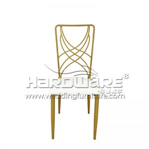 Iron Frame Banquet Chair