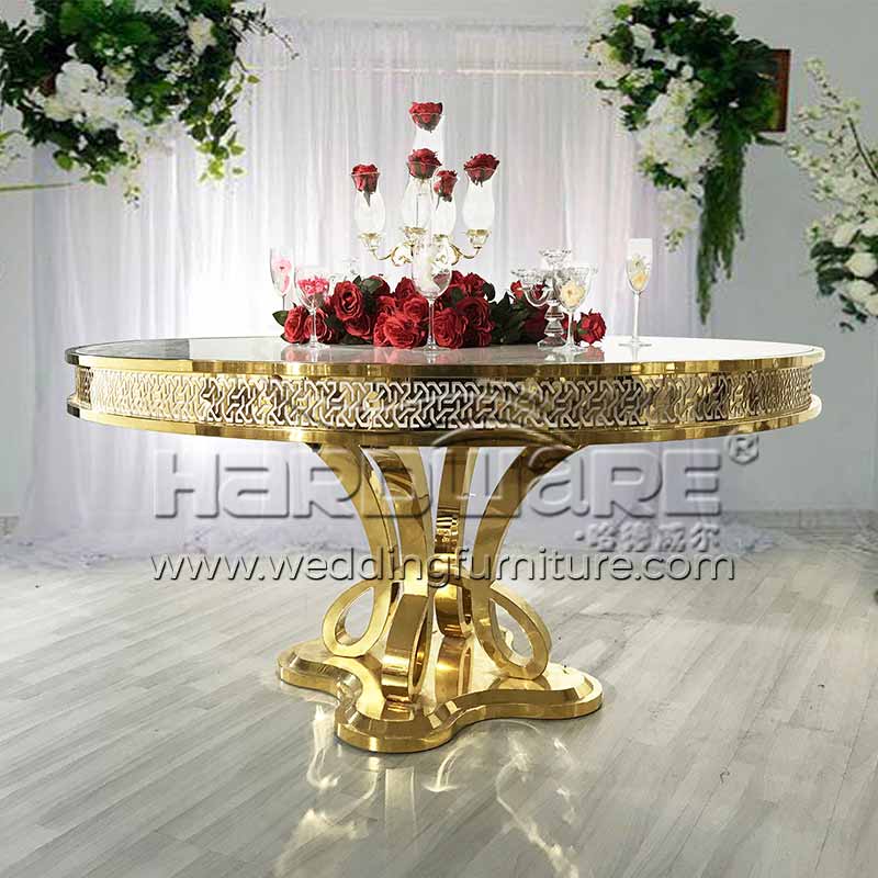 LED Round Wedding Hall Table