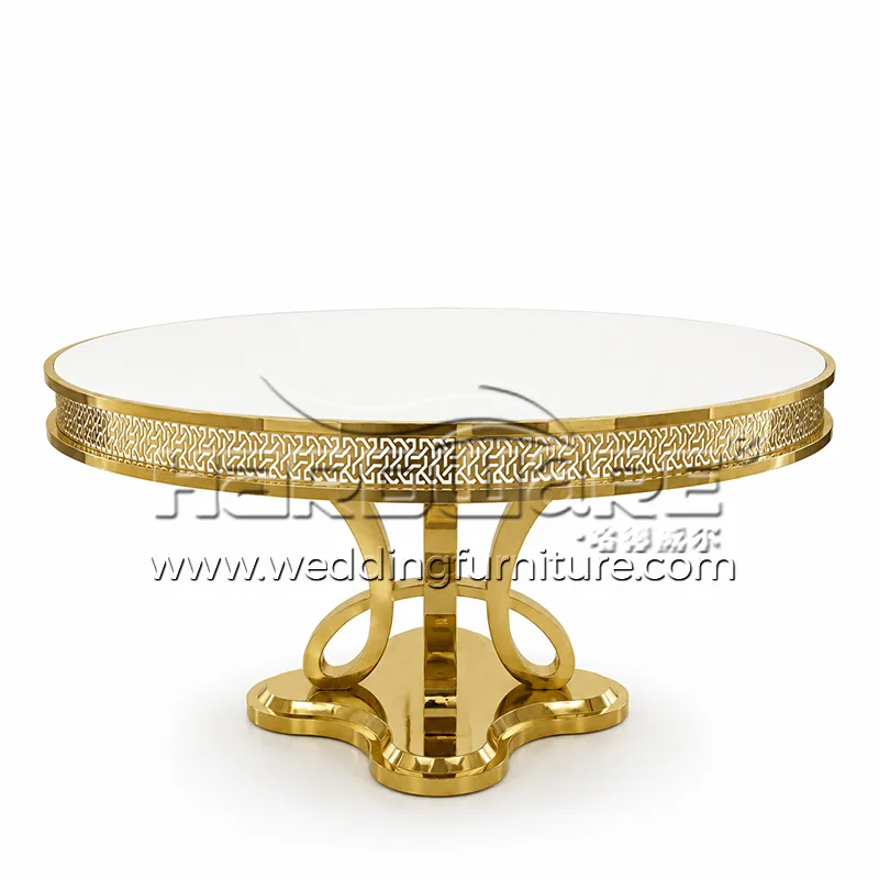 LED Round Wedding Hall Table