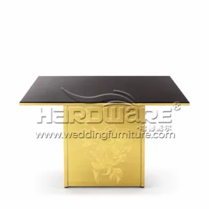 Carved Design Banquet Table
