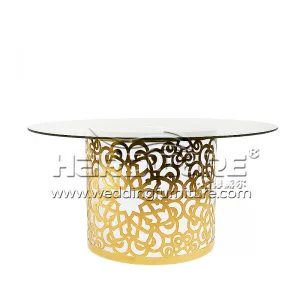 Metal Wedding Table with LED