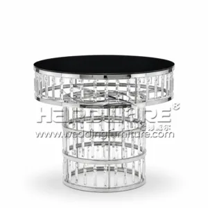 Crystal Wedding Cake Table