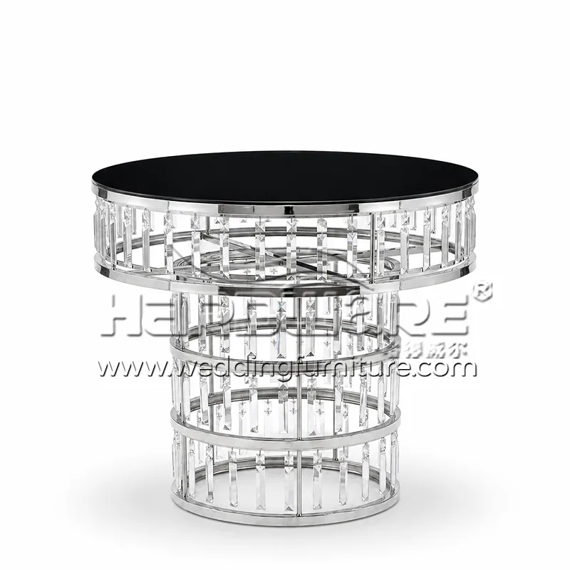 Crystal Wedding Cake Table