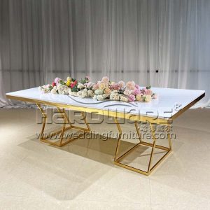Rectangle MDF Wedding Table