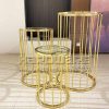 Wire Gold Stands