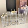 Iron White Wire Stands