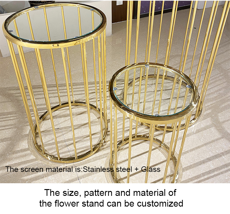 Wire Gold Stands