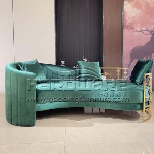 Green Velvet Sofa