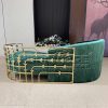 Green Velvet Sofa