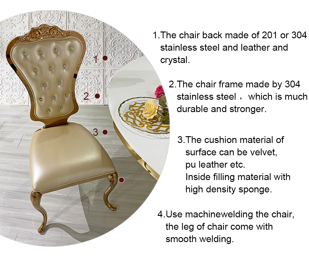 Dining Gold Royal Chair