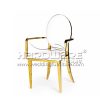 Hollywood Pink Velvet Dining Armchair