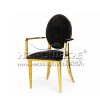Hollywood Pink Velvet Dining Armchair