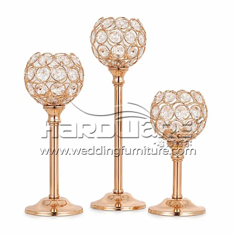 Crystal Centerpieces Candle Stand