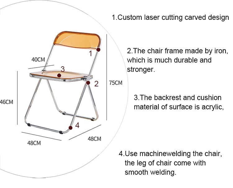 Clear Acrylic Chair