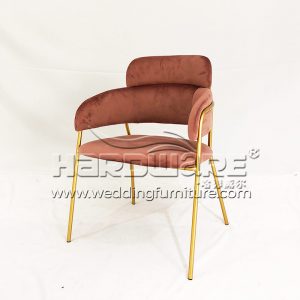 Pink Velvet Chair