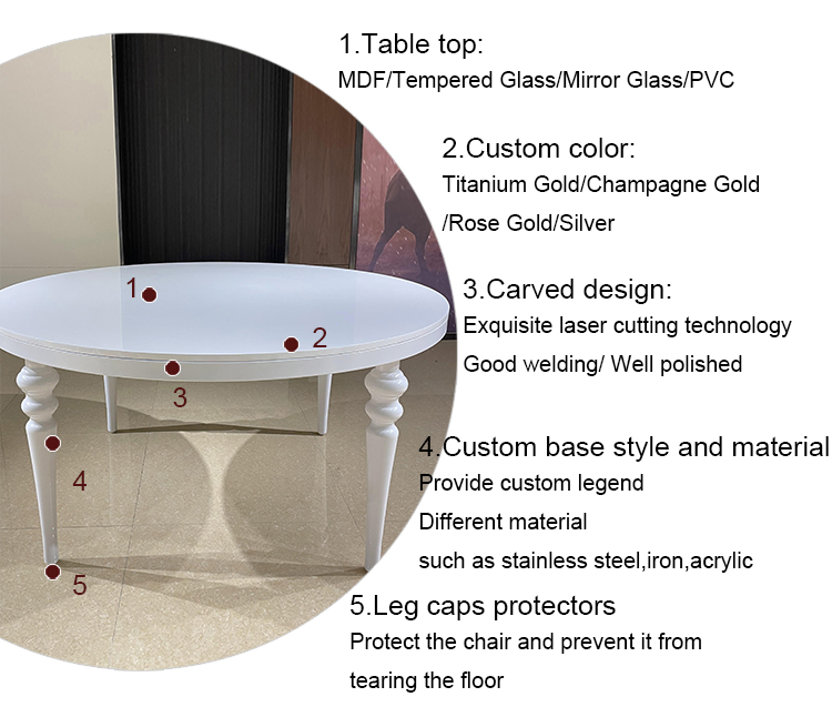 Washington Mdf Round Table
