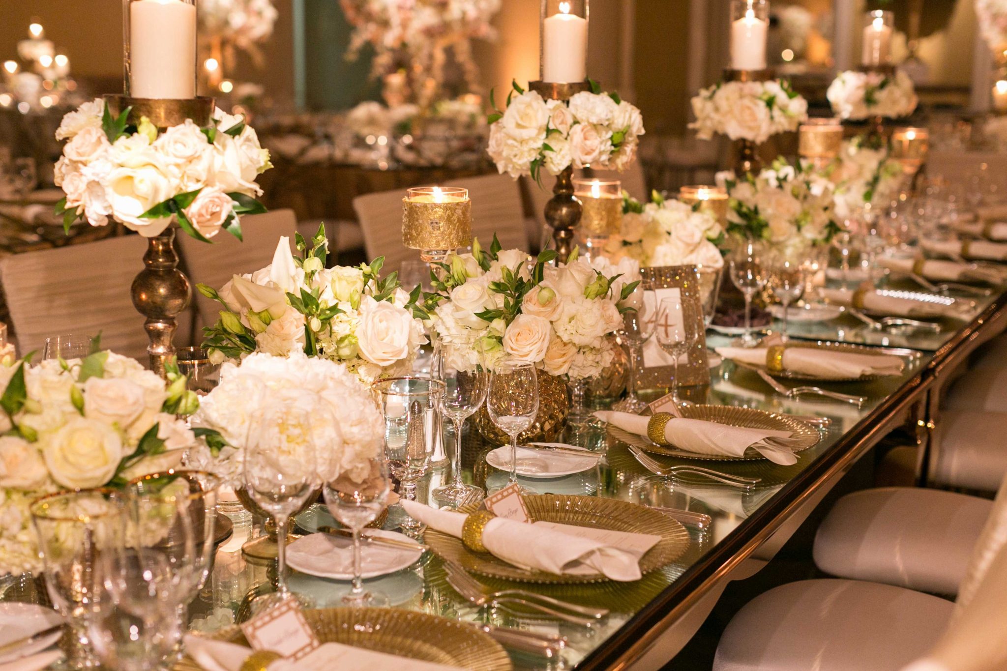 Beautiful Wedding Reception Tables
