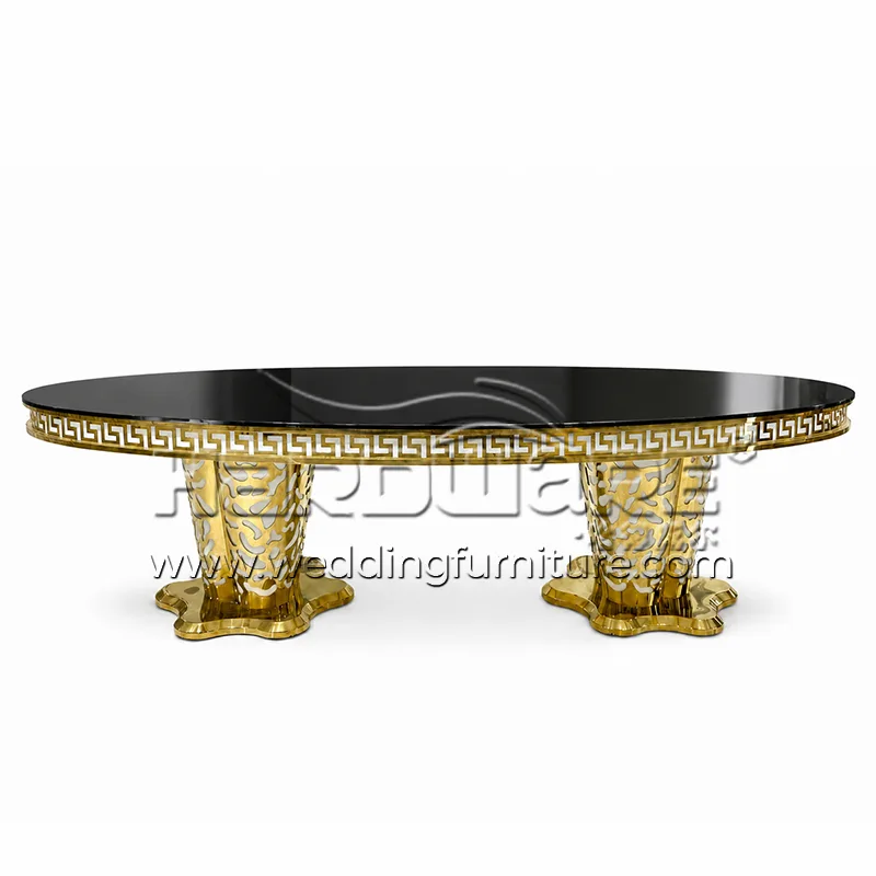 Stainless Steel Table with LED